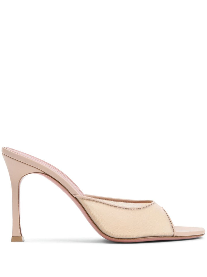 Amina Muaddi Sandals - Light and natural | 2b21f085e5df7b32610215be432980fe8c0d58f2