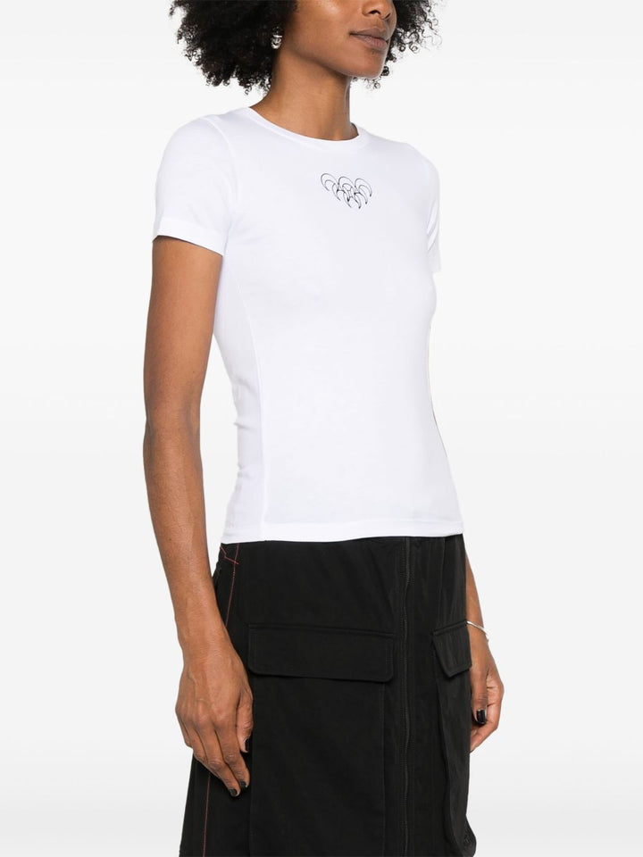 Marine Serre T-shirts and Polos - Chiari e Naturali | 60a1e192784239d1c1b70e0641740d0ad2ad3b83