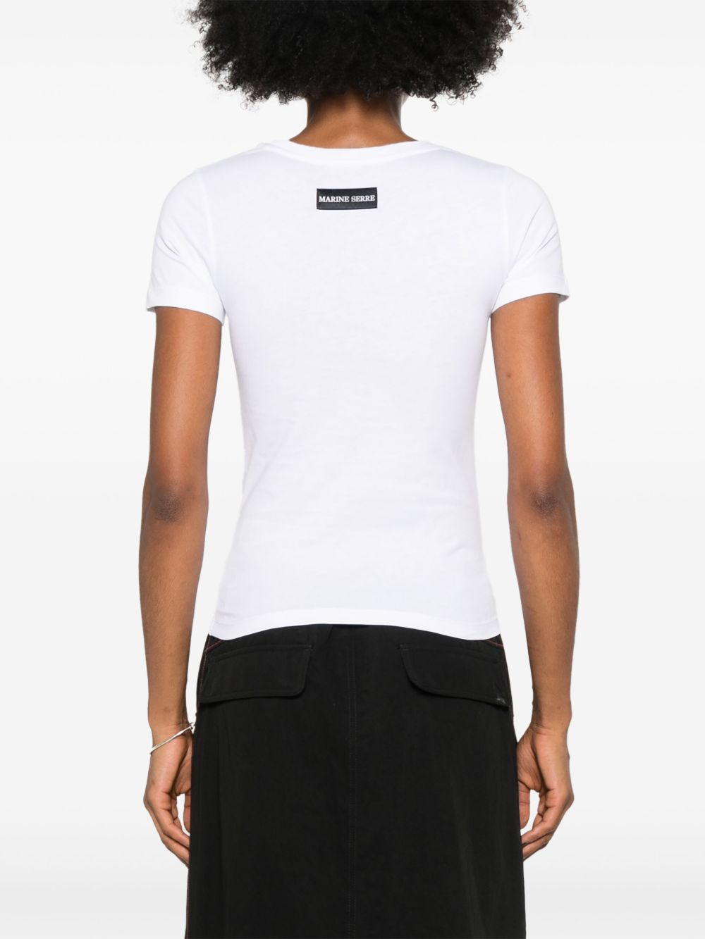 Marine Serre T-shirts and Polos - Chiari e Naturali | 64bfcc9a5a8074bae6679bd02c005dcbe125777d