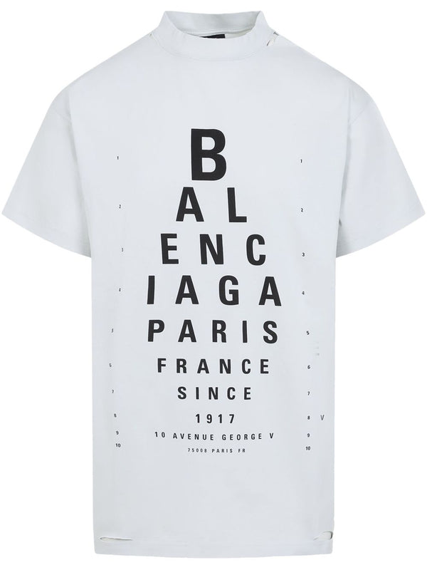 T-shirt en coton optique