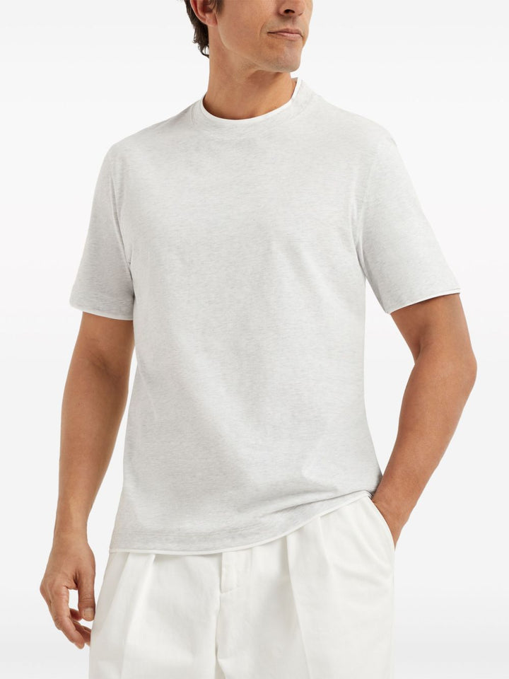 Brunello Cucinelli T-shirts and Polos - Neri e Grigi | b789c521de2431167ea1a022697d3e42455743a1