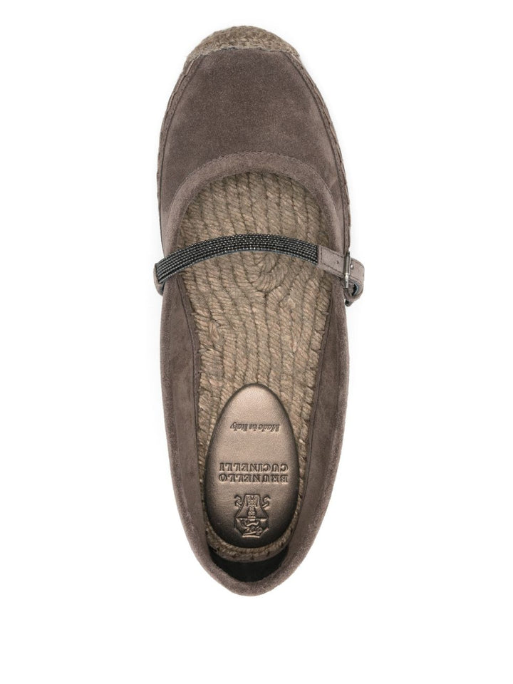 Brunello Cucinelli Flat shoes - Marrone | 04ac31be0c4f06e9b6cab2c0a284026ae31b8bb1