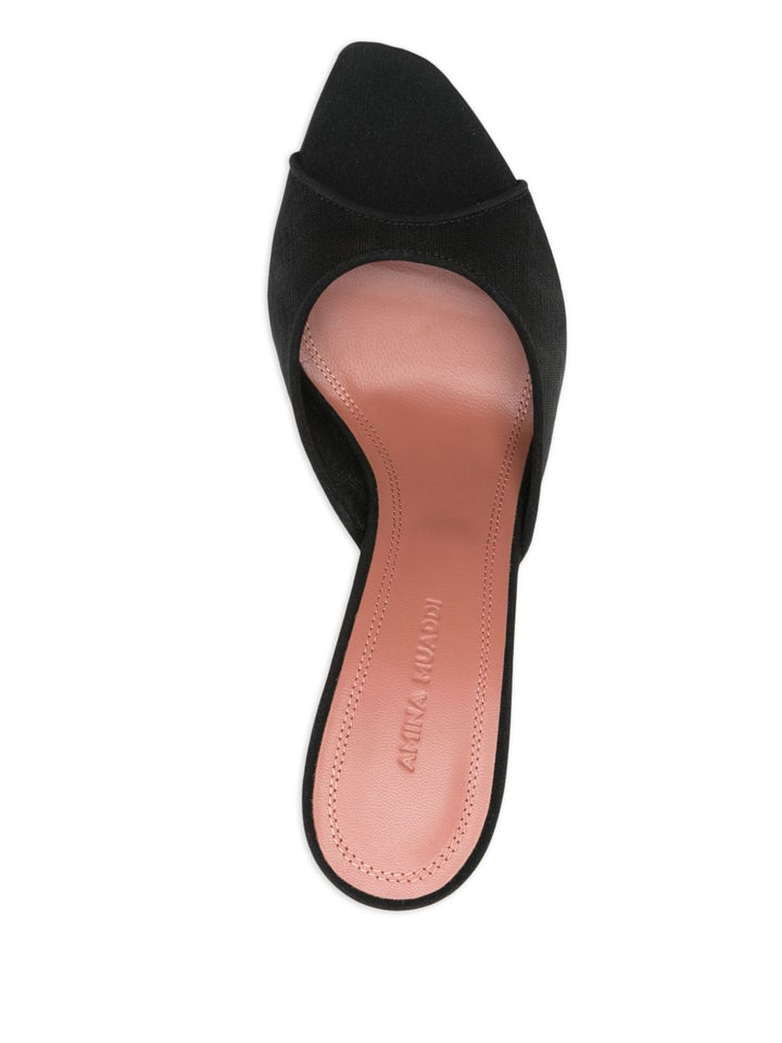 Amina Muaddi Sandals - Blacks and greys | f773528832ae70d2ee1cd592b6df127b8137ee39