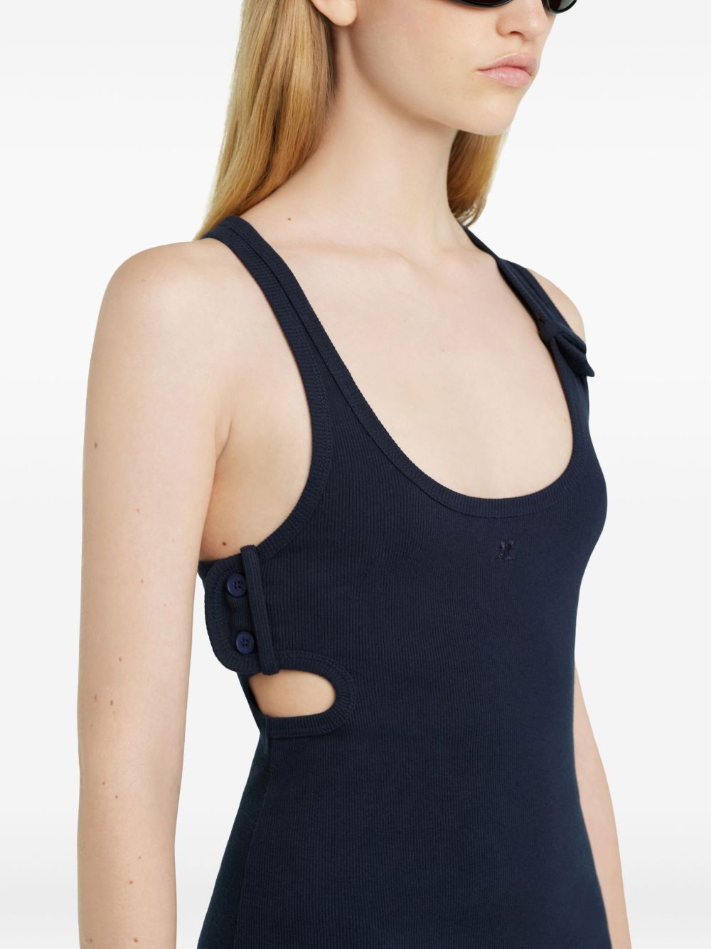 Courreges Pre Dresses - Blue and green | 79933d0d29608a813c692d1f285e7b436e83de47