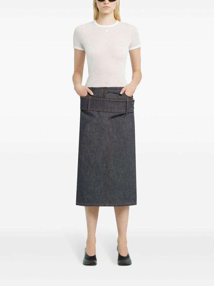 Courreges Pre T-shirts and Polos - Light and natural | 5f907acbce2384e11eed76d6270a27d38feb295e