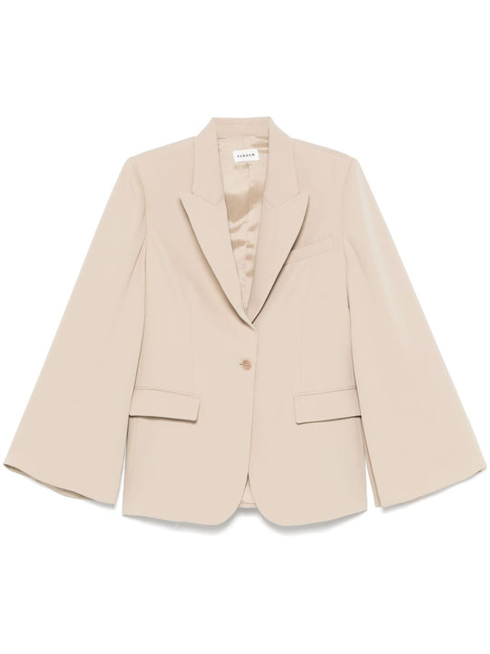 Single-Breasted Blazer Jacket