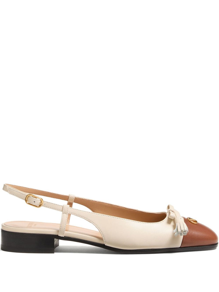 Valentino Garavani Flat shoes - WHITE | 30bcfcbbacff9c0f54556f37b3b44f2d9a09995a