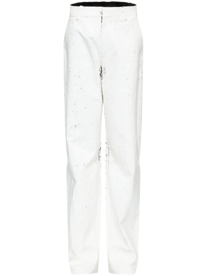 Mm6 Maison Margiela Trousers - Light and natural | 28cccdea818101c383533575e9203348b0070950