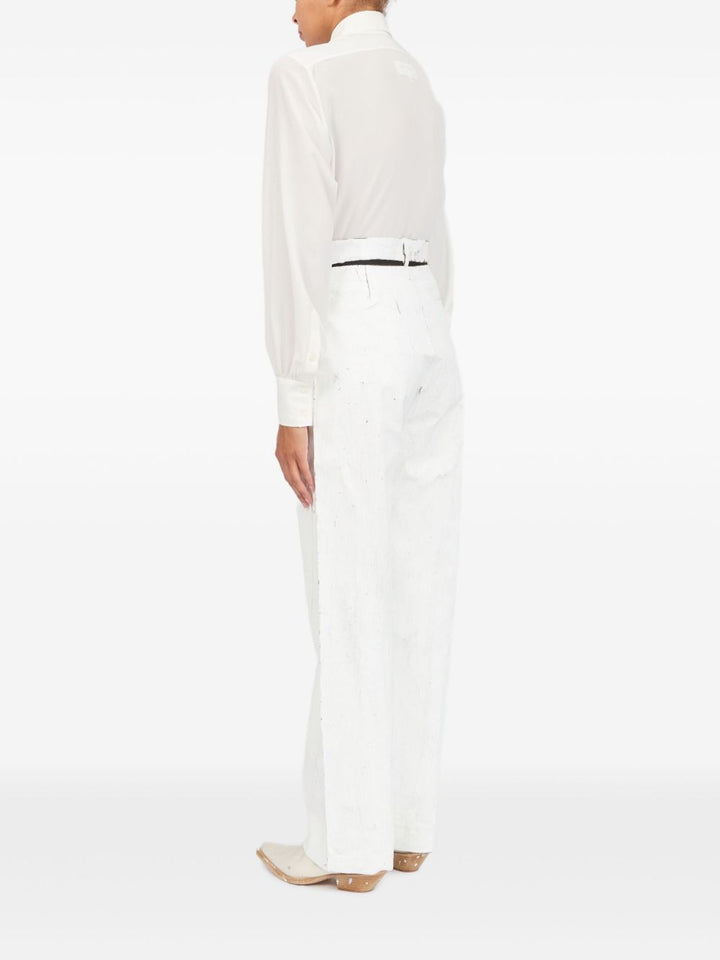 Mm6 Maison Margiela Trousers - Light and natural | a18e8e03d8899a1349a51d2dd92ab251586c81fb