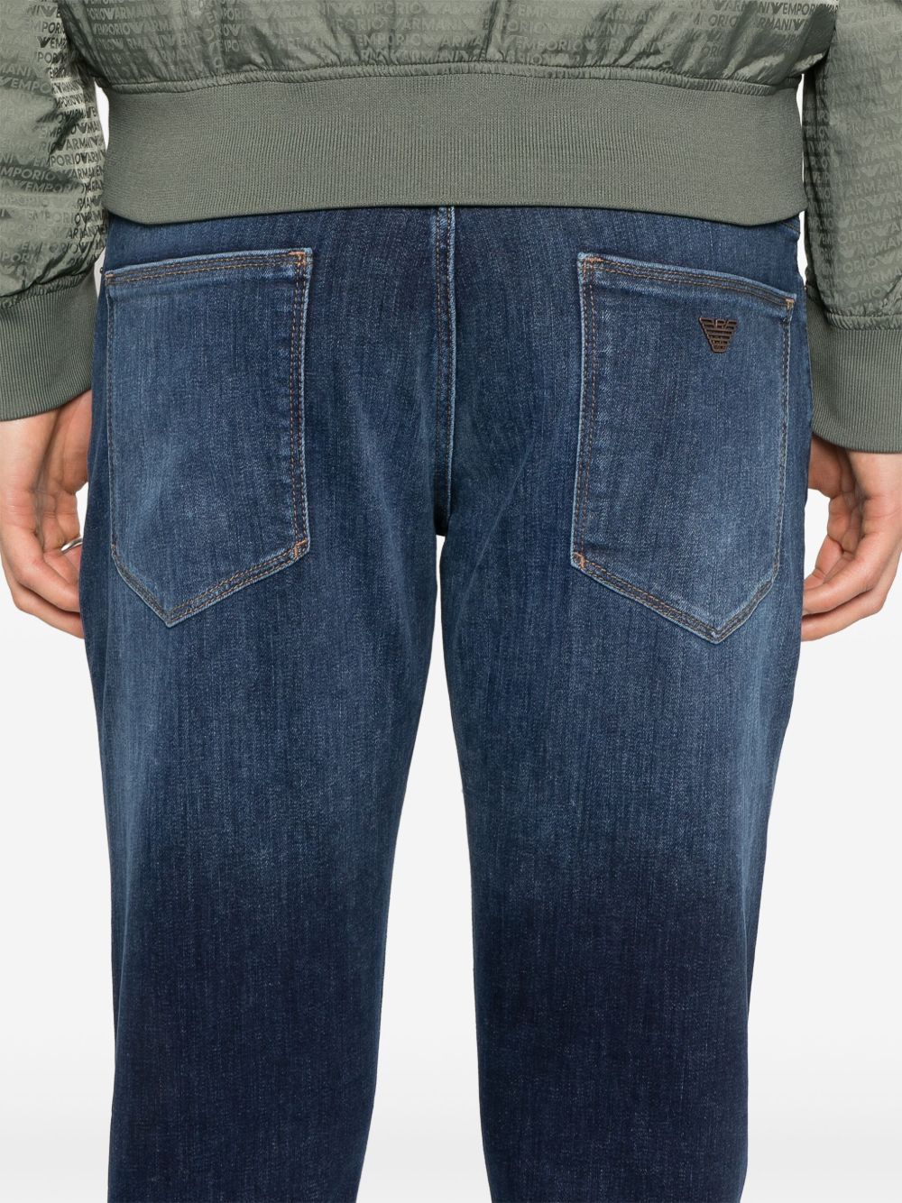 Emporio Armani Jeans - Blue and green | eda1019401c41f72f7b81f9f6531540aaad9a80c