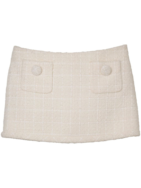 Minigonna in Tweed