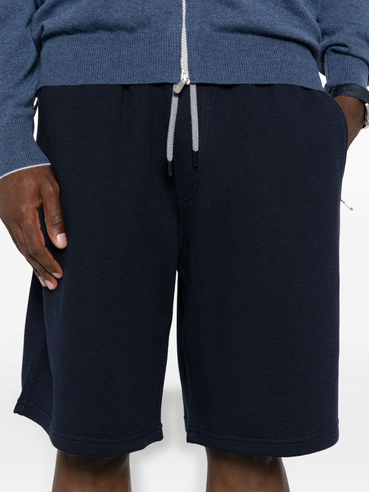 Brunello Cucinelli Shorts - Blu e verdi | 9894308a6df80c77ff6d6f86a644c8e2c7689bd4