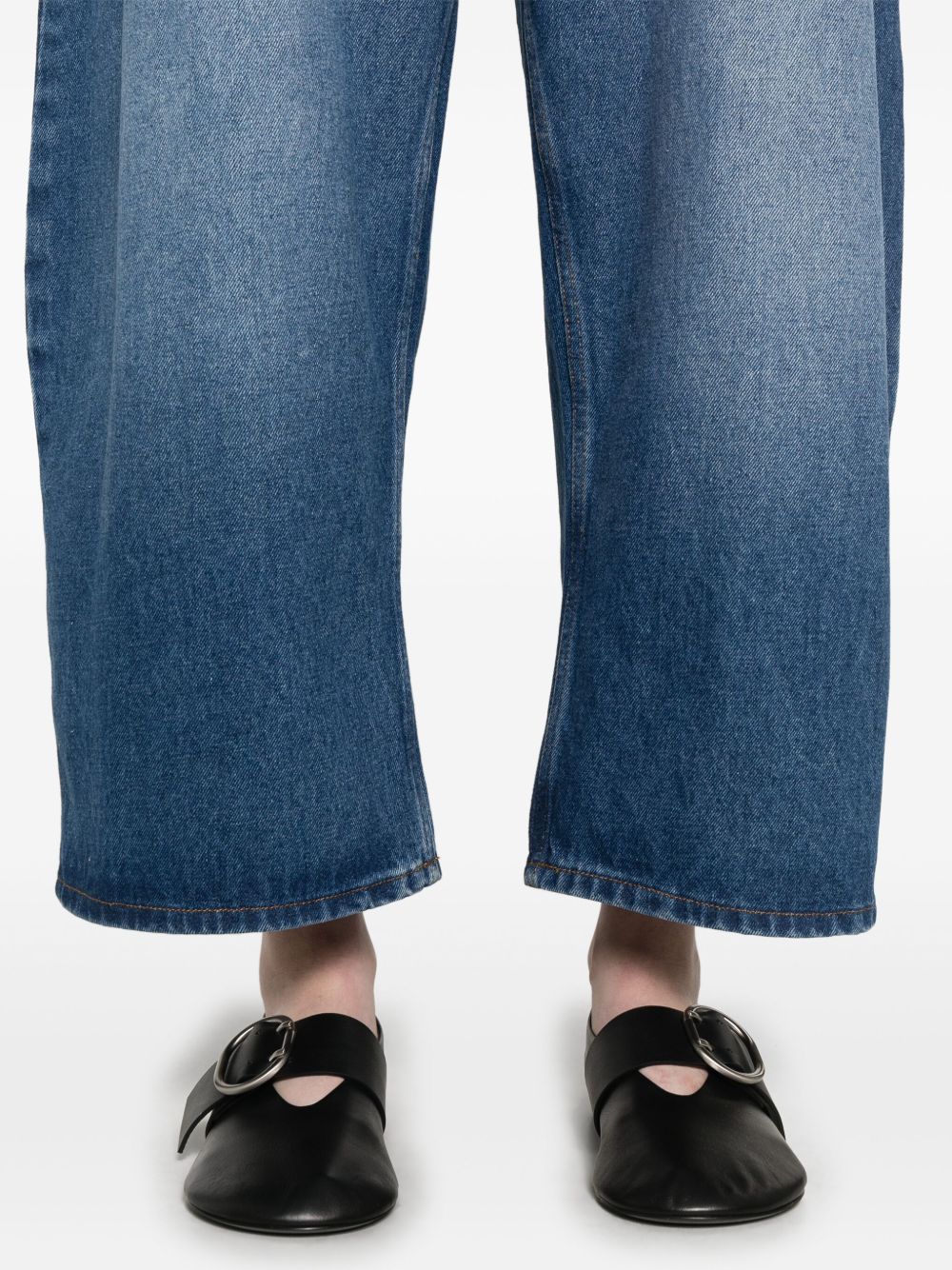 Studio Nicholson Pre Jeans - Blue and green | 899e1742f0899aed7f0b31140ff1c85da997ad3c