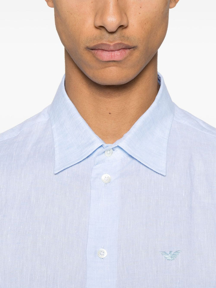Emporio Armani Shirts - Blue and green | 115ca410ea85583588ab1c599fce5ea167aea3d3