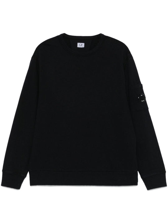 Logo Cotton Crewneck Sweatshirt