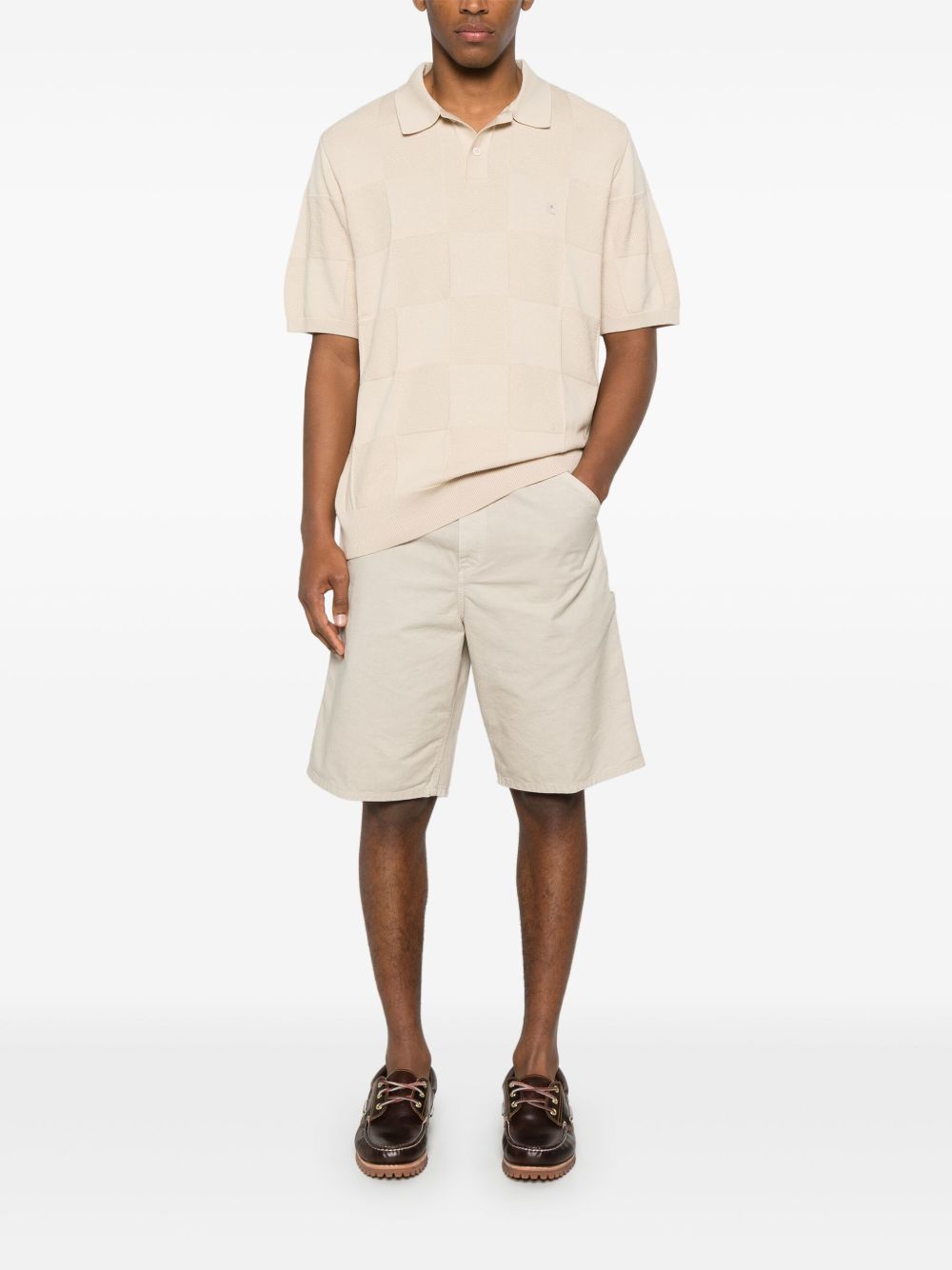 Carhartt Wip Main Shorts - Light and natural | c6e6b36516c36ec3a1728a6e03f96d4d6fcad101