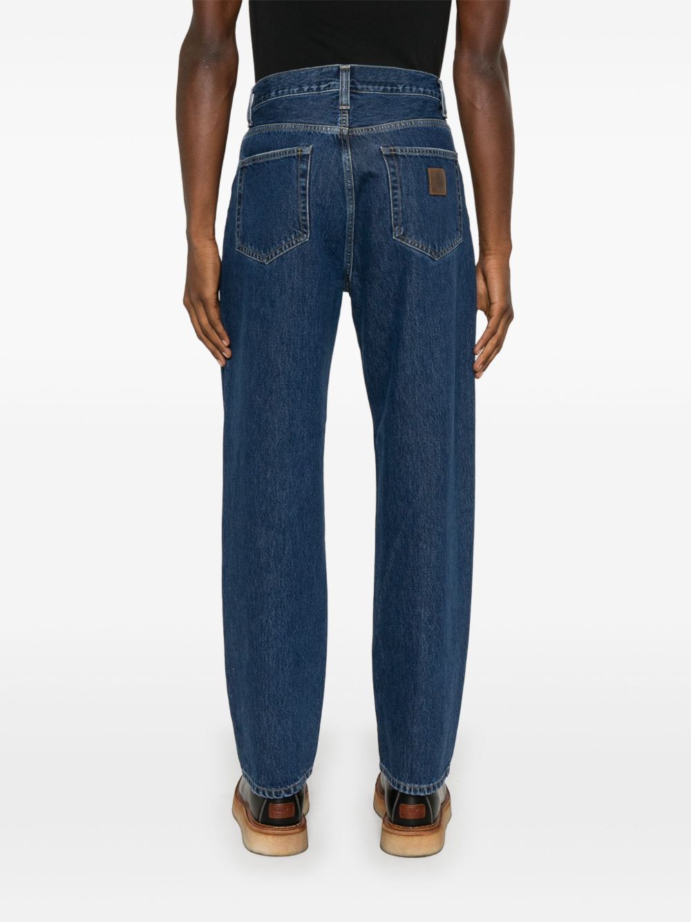 Carhartt Wip Main Jeans - Blue and green | a0e0ae2afb86f4d95b6e64ef1fc7b5fdafa1ae9e