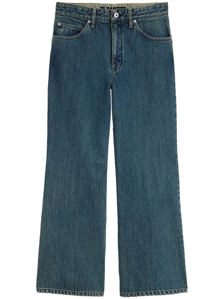 Jil Sander Plus Jeans - Blue and green | 96587eaa5e15589d94534ecf21ccd864b2b8c0cb