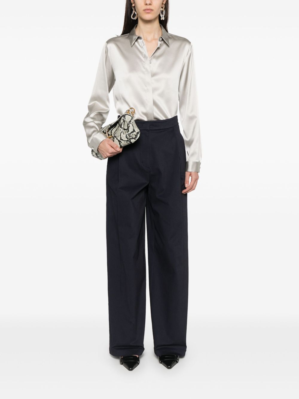 Emporio Armani Trousers - Blue and green | f12e66d9e25ee5acb06dbbbc0c74ae16865209ec