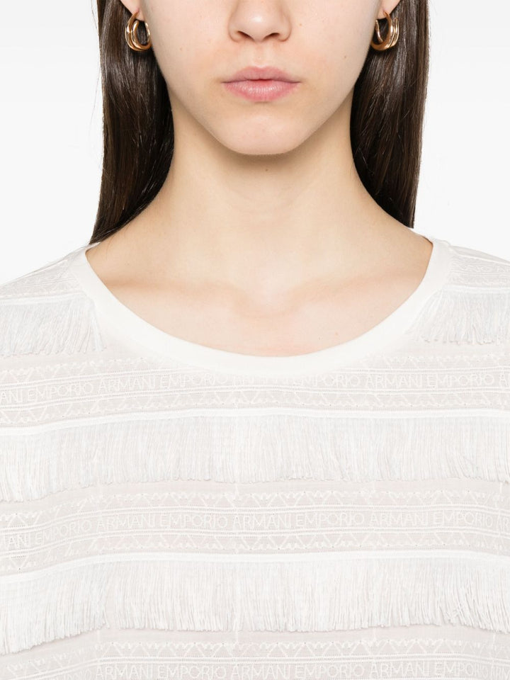 Emporio Armani T-shirts and Polos - Chiari e Naturali | 510546f11a298946c9a85393621447e8e3821a1c