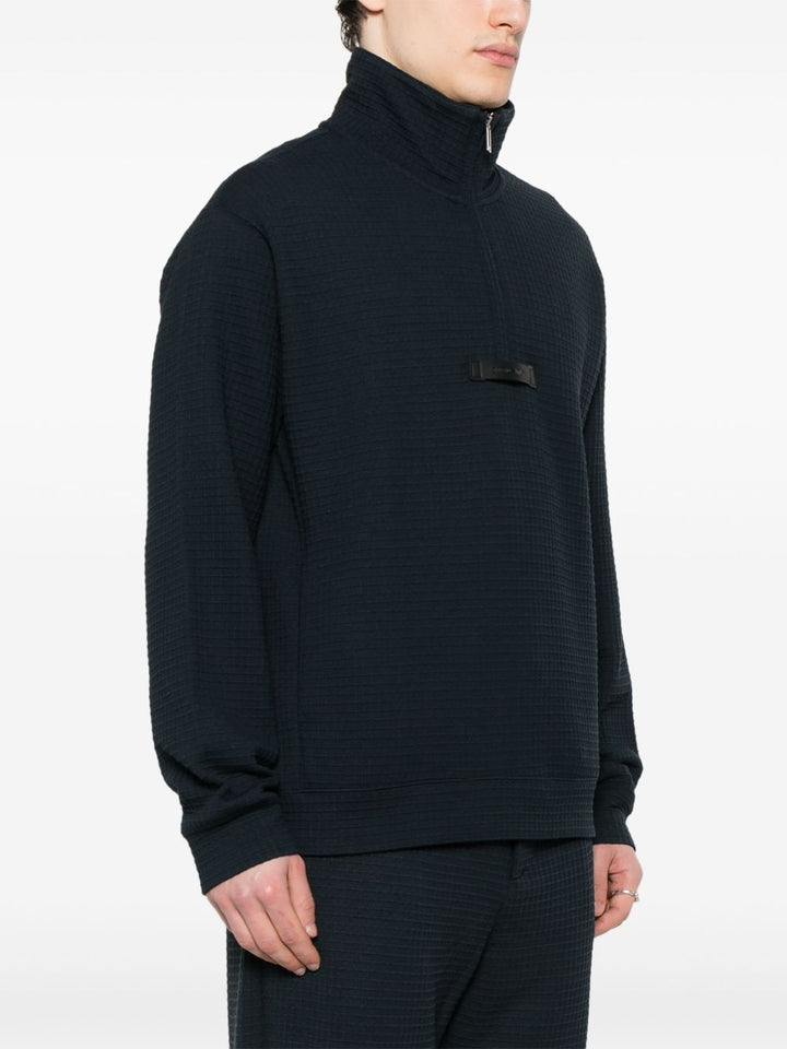 Emporio Armani Exclusive Sweaters - Blue and green | 9577e929bfa34532fde029a7e0e57367e2802806