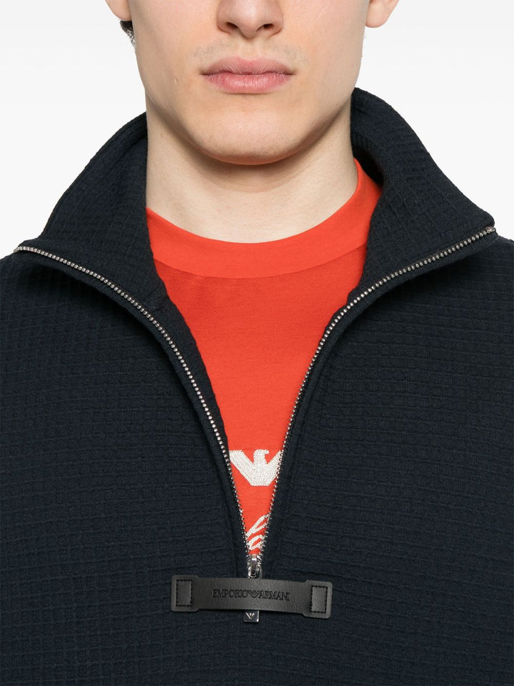 Emporio Armani Exclusive Sweaters - Blue and green | 3170dbef3e2730ebddce3e6e33dd10f9f03f47c4