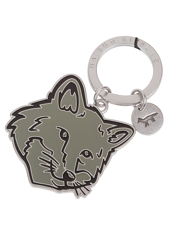 Maison Kitsune' Keychains - Blue and green | 970d57a723b706421fbfce8b7ad4837d1347accf