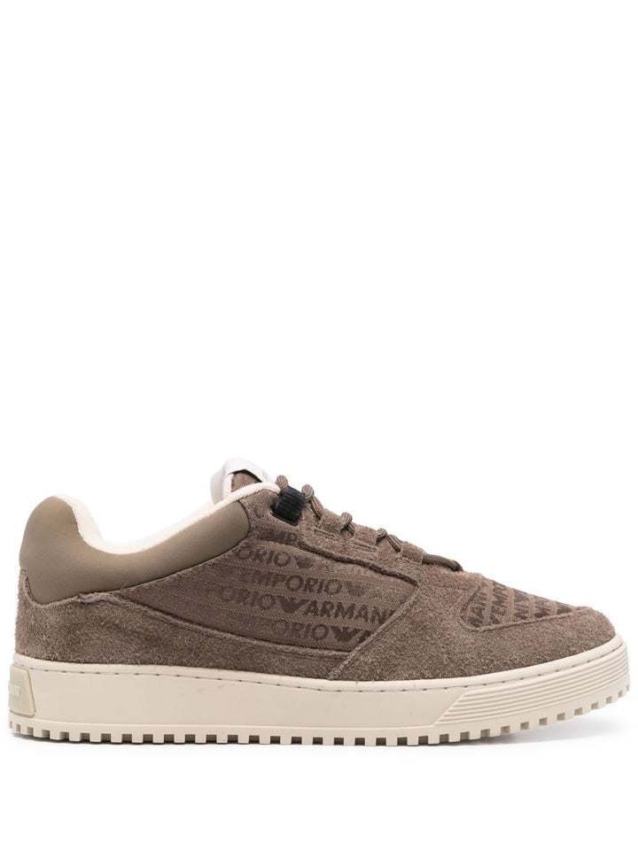 Emporio Armani Sneakers - Marrone | ae1ae275d623dfd1f5edecdd81f4e7282e7c6501