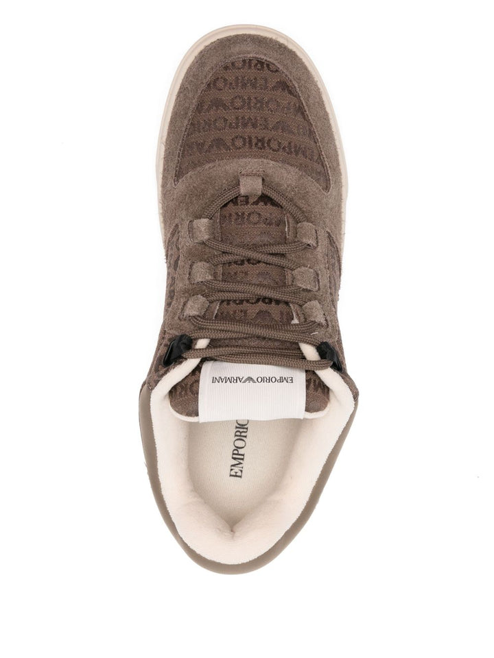 Emporio Armani Sneakers - Marrone | 22dba3f9c87791988f036153122d70986da84d48