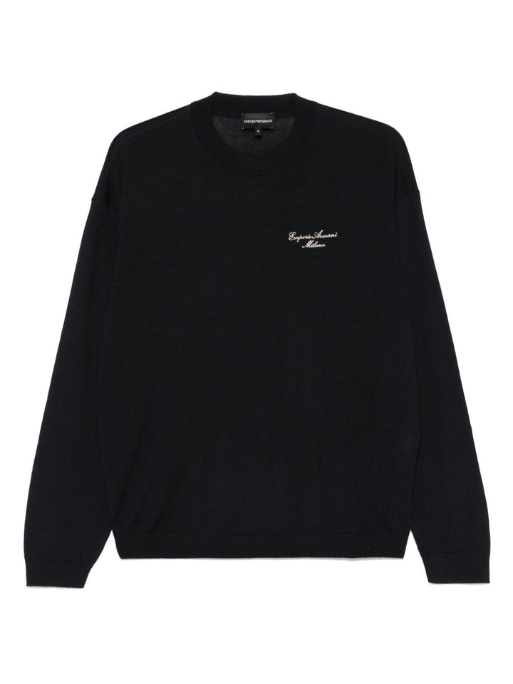Emporio Armani Sweaters - Blue and green | 4b0479a586be340615df82ef841d2c16583a8df1