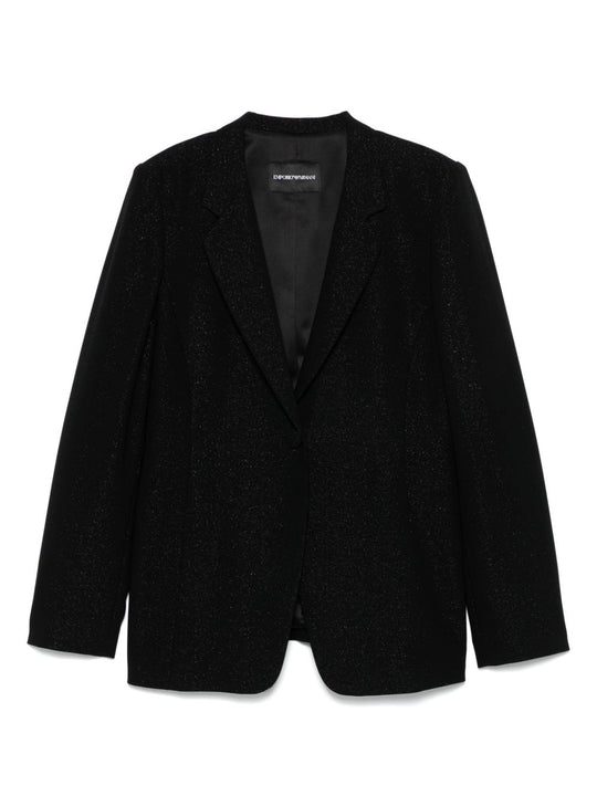 Single-Breasted Blazer Jacket