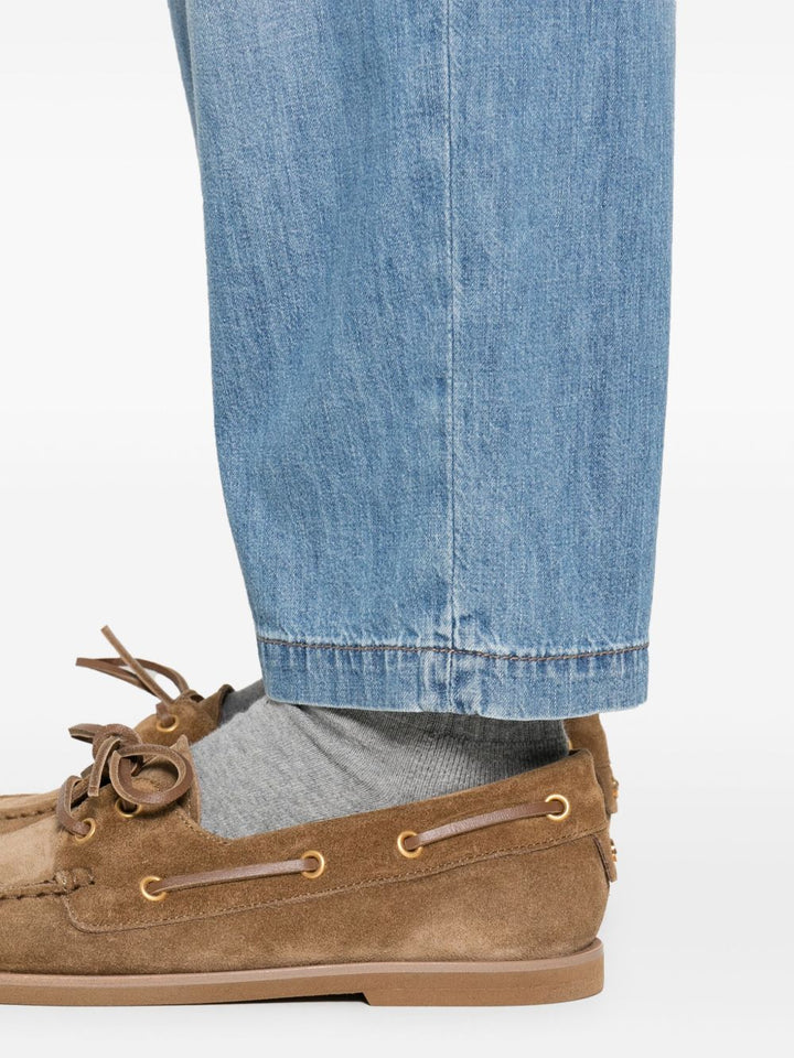 Brunello Cucinelli Jeans - Blu e verdi | e0992de2544a8caaa8b218495bf6b1437a2a8589
