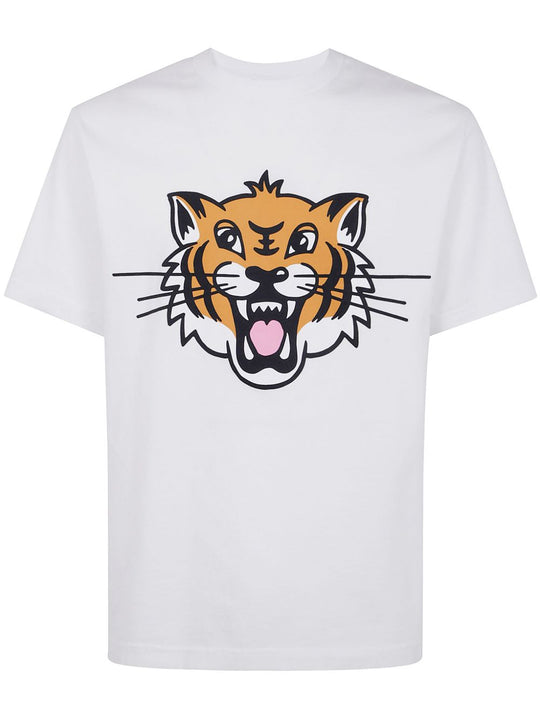 Happy Tiger Cotton T-Shirt