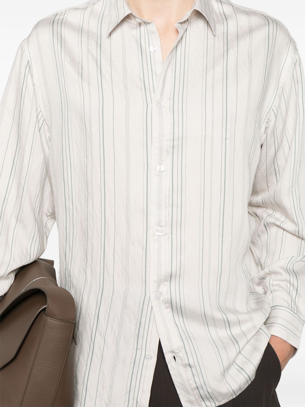 Emporio Armani Shirts - Chiari e Naturali | 5b3586a5fabe5c652e5f2555134bb4a0974fffaf