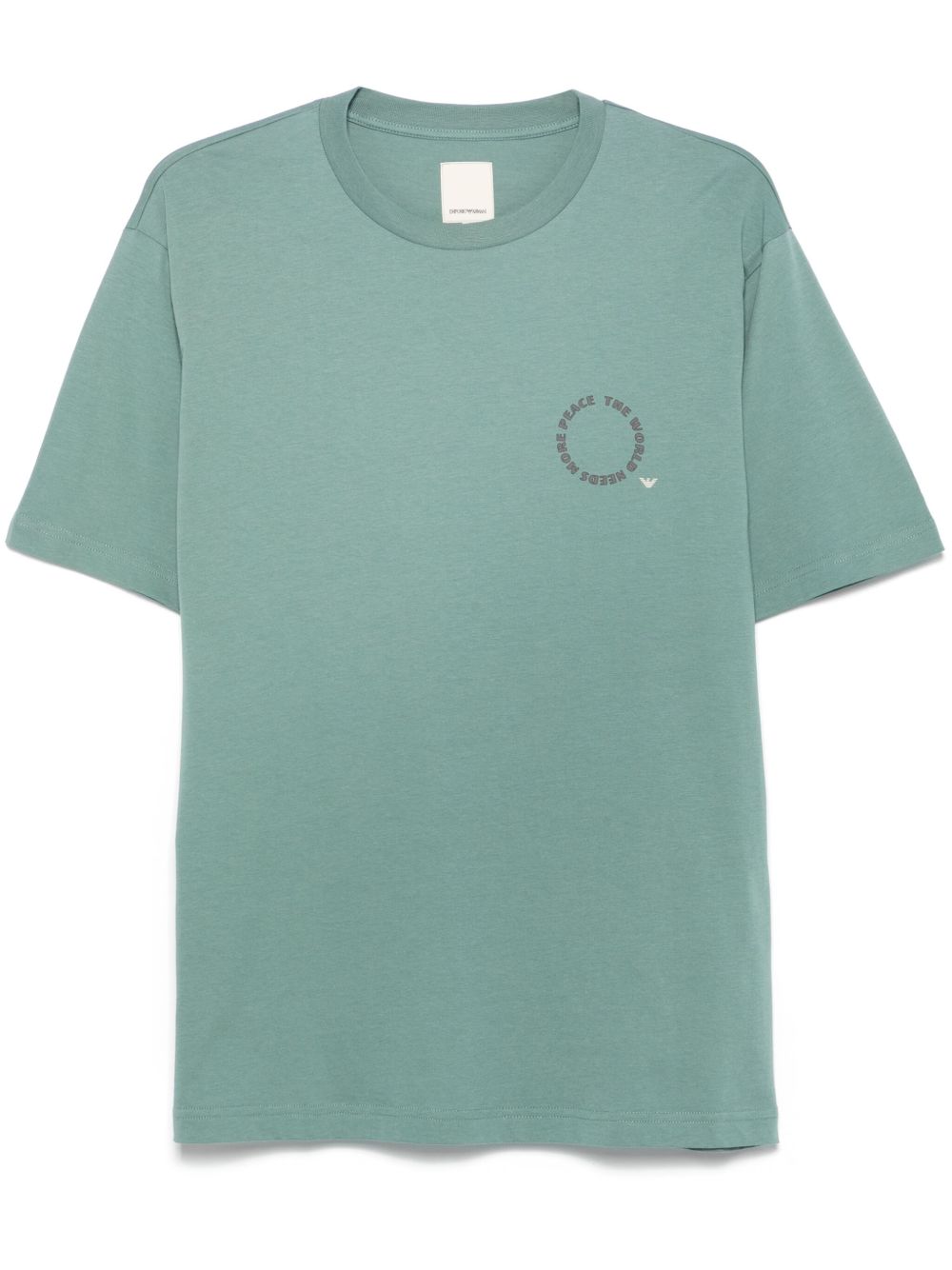 Emporio Armani T-shirts and Polos - Blue and green | d4b224860776318990a6cd61185f58944eecb22f