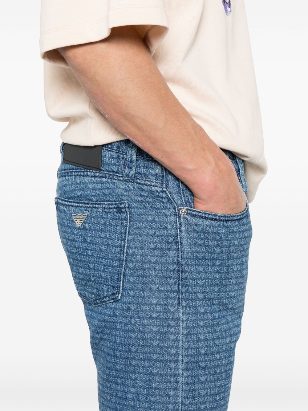 Emporio Armani Jeans - Blue and green | df95520b9ab53124397dfef98781645f0e15d294