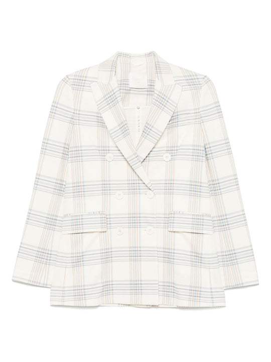 Cotton Double-Breasted Jacket