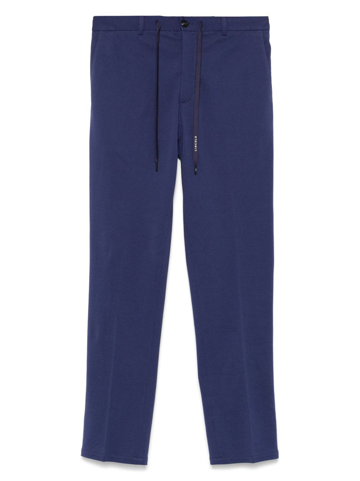 Circolo 1901 Trousers - Blue and green | 4a9cb80c64d3fc2d071b848129c9d8bd518f70cb