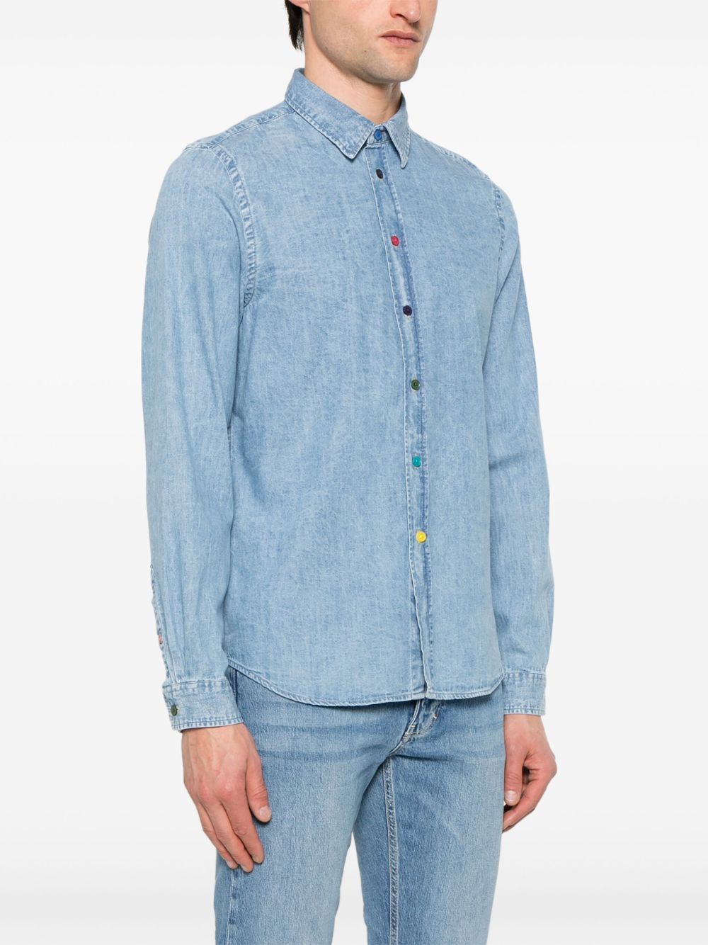 Ps By Paul Smith Shirts - Blue and green | b1d6ed08c9568059ca26a0bd9a78a2ba3c6080da