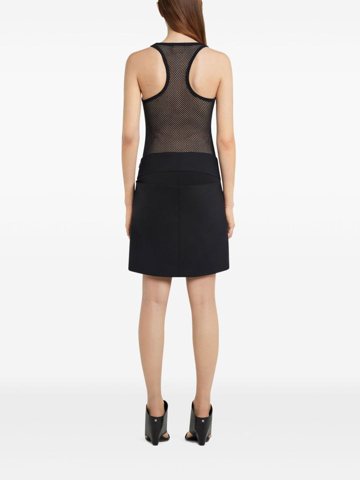 Courreges Top - Blacks and greys | cb37cee77c50118495f35b64ad7c3eb1ae0f01cf