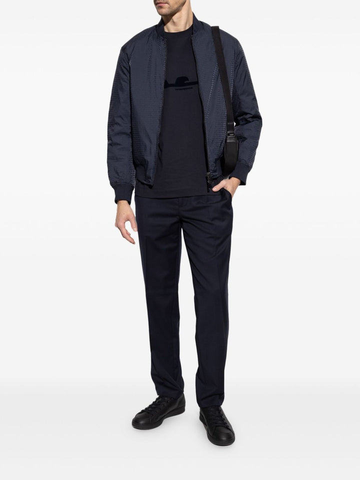 Emporio Armani Trousers - Blue and green | 8d85f6db74ee409eb0f1d6a77bdc462283ddcaa3