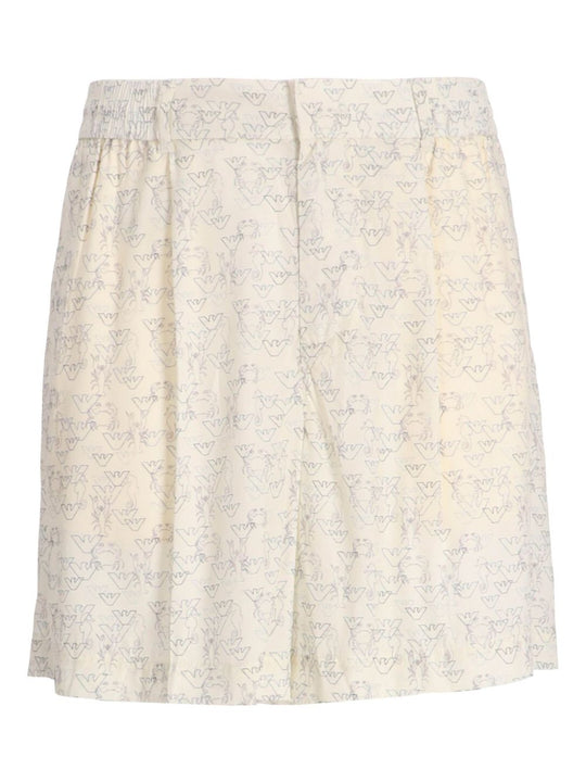 Allover Logo Bermuda Shorts