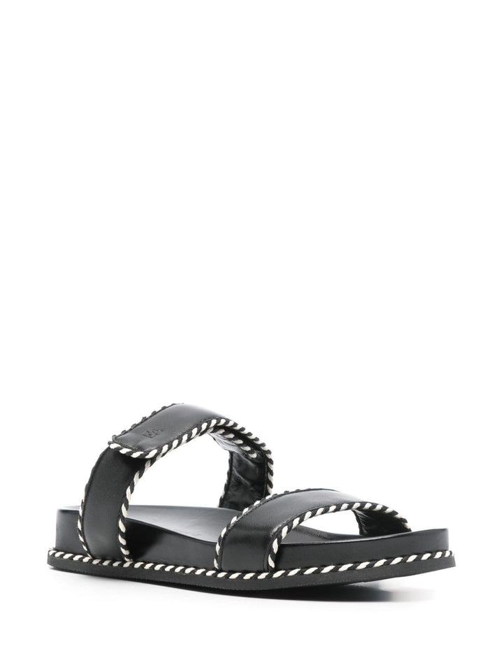 Emporio Armani Exclusive Sandals - Blacks and greys | f21e80c2c640b5e37f7d3ecf5c4fe81408f65c73