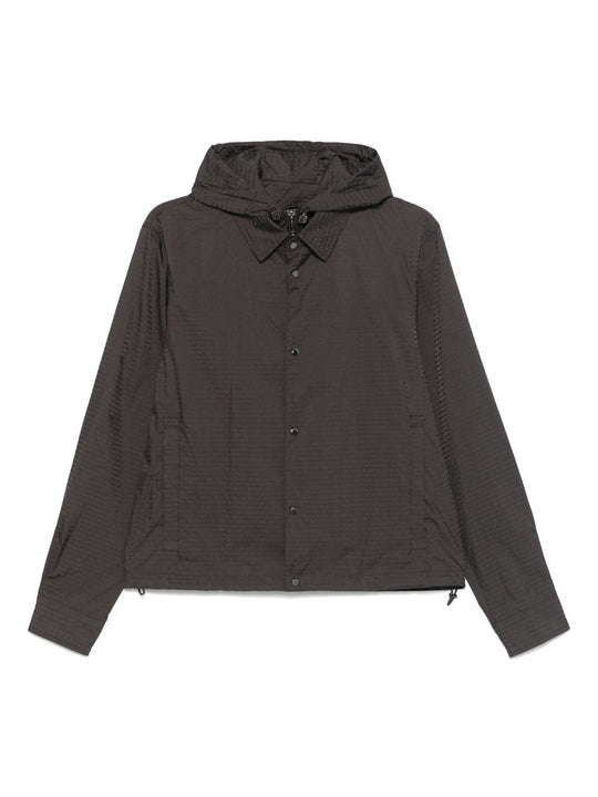 Nylon Hooded Jacket