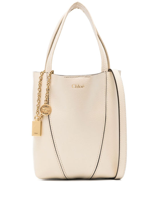 Chloé Spin Small Leather Tote Bag