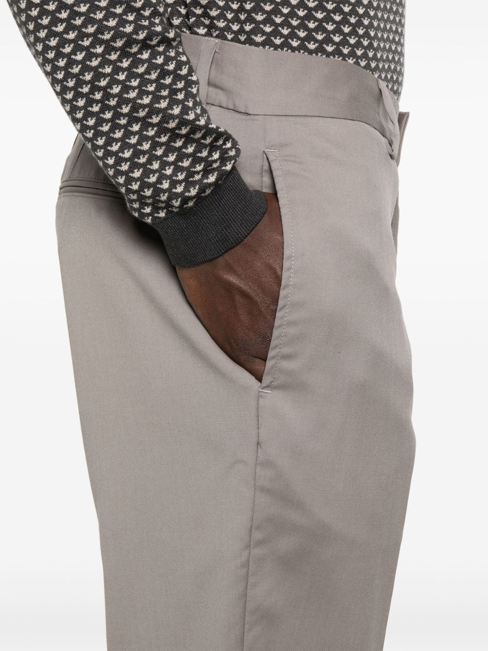 Emporio Armani Trousers - Marroni | 19b14146faefc7f1fad2616720a700a7f71a0978