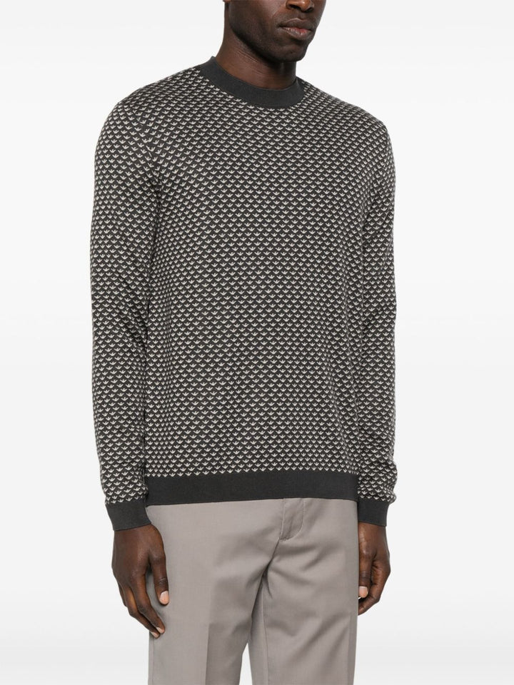 Emporio Armani Sweaters - Blacks and greys | 88a669cd2ec6dd6e75301e903b03f02076a387ba