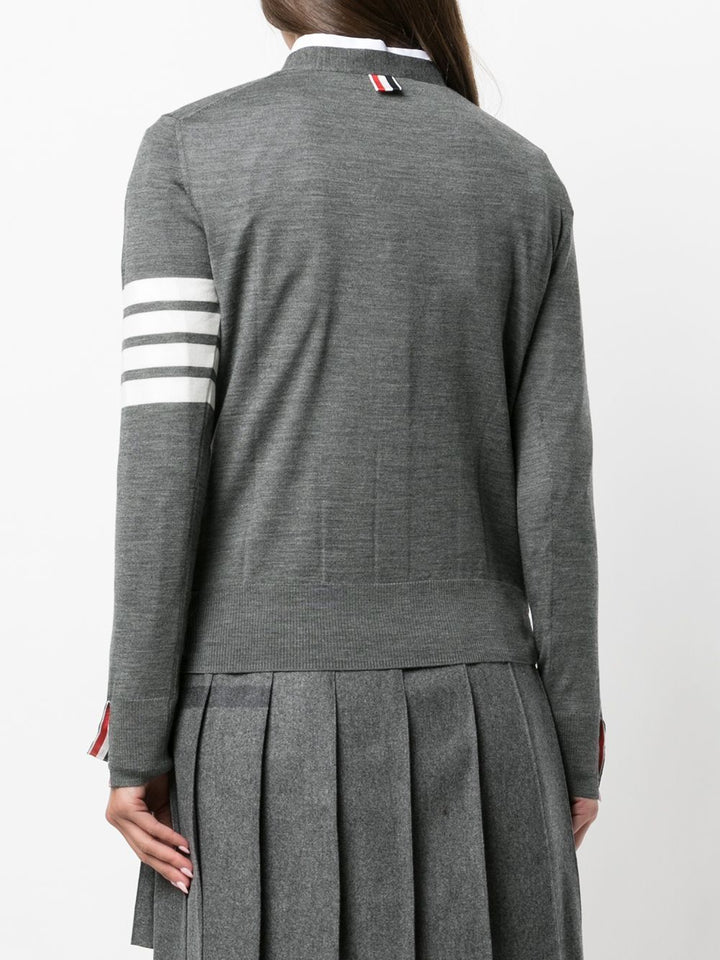 Thom Browne Sweaters - Blacks and greys | 95d0334aa23829fac106179fbc05262e10b97da8