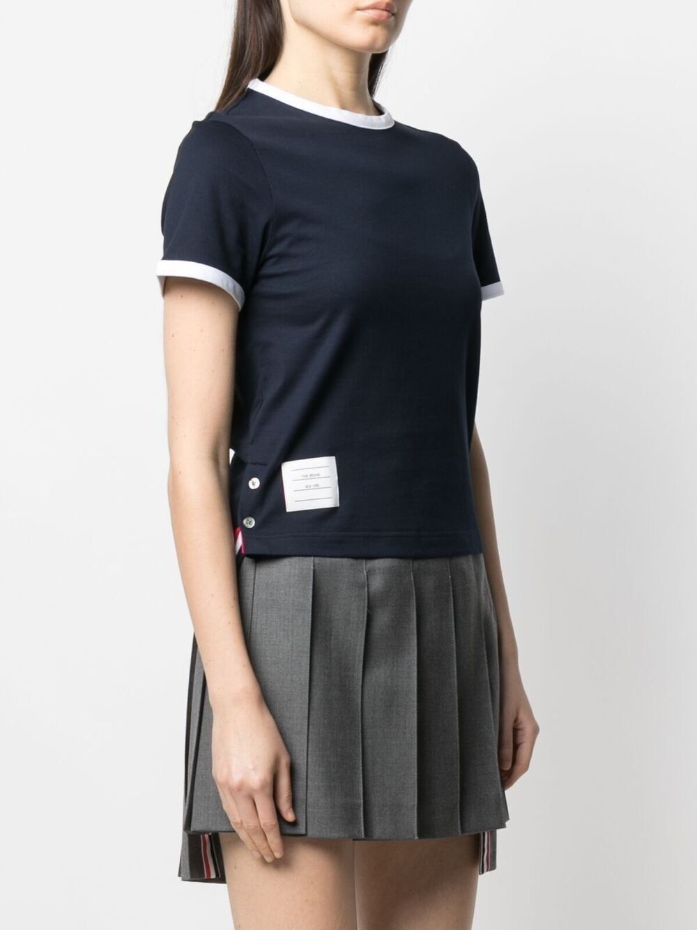 Thom Browne T-shirts and Polos - Blue and green | afbc810a94ea391b03dc052ecb0bed0a5be431f6
