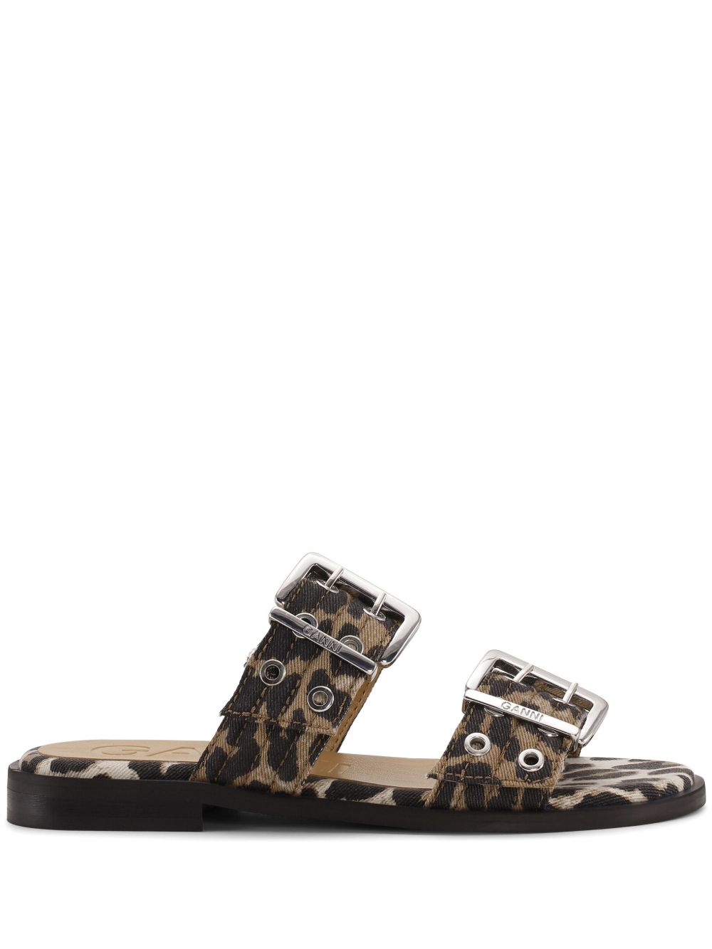 Ganni Sandals - Marrone | 6462dcc45eb19a384a9c8bd60d13ff9ab282ec06